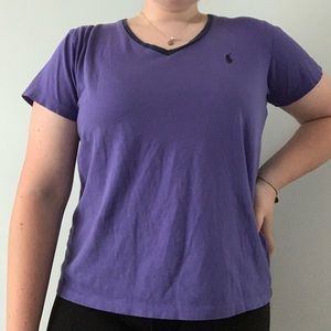 Purple Ralph Lauren T-Shirt